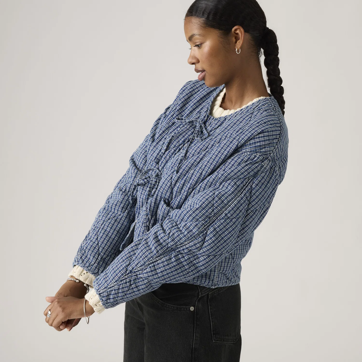 Куртка-лайнер Rue Levi's, Medium Wash — фото 2