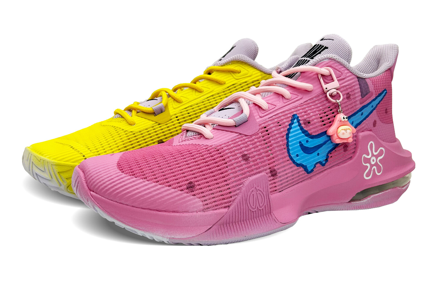 

Баскетбольные кроссовки Air Max Impact Basketball Shoes Unisex Low-Top Yellow/Pink Nike