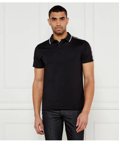 

Футболка поло Slim fit Guess Jeans, черный