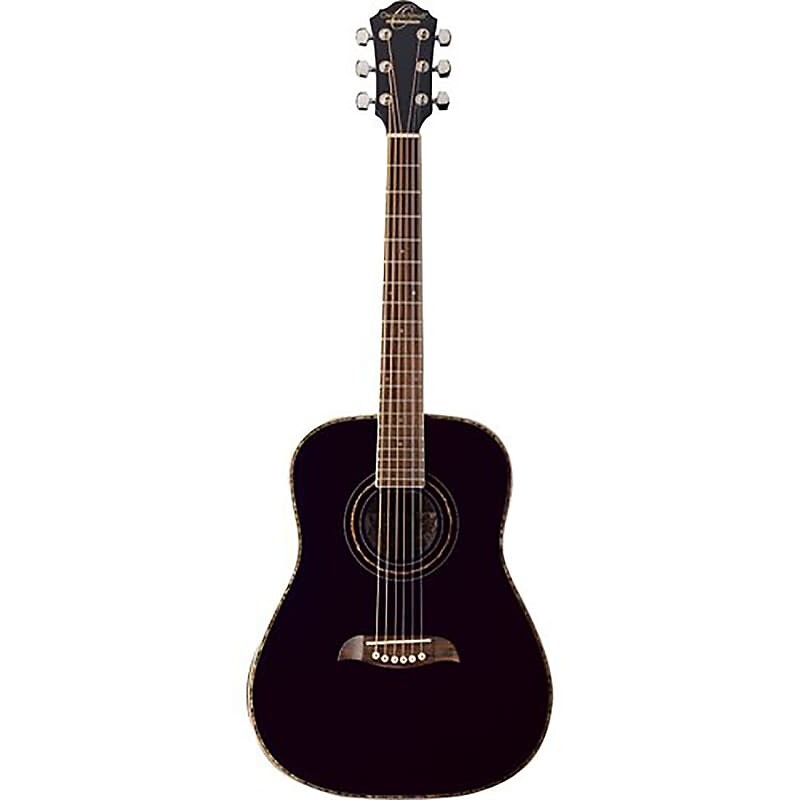 

Акустическая гитара Oscar Schmidt OG1B 3/4 Size Dreadnought Acoustic Guitar, Black