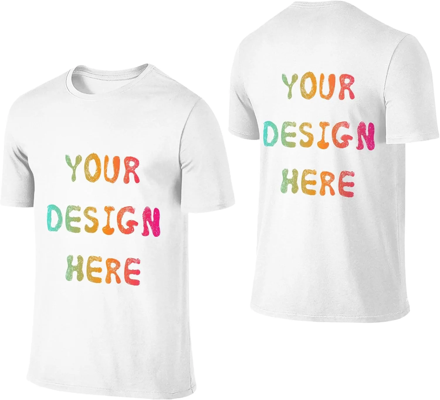 

Футболка мужская Custom T Shirts, белая