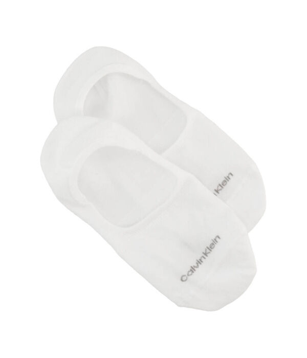 

Носки женские Calvin Klein короткие 2 пары, белый