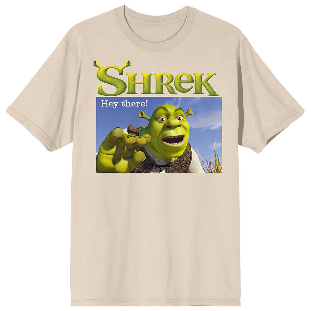 

Футболка с рисунком Shrek Hey There для юниоров Licensed Character, черный