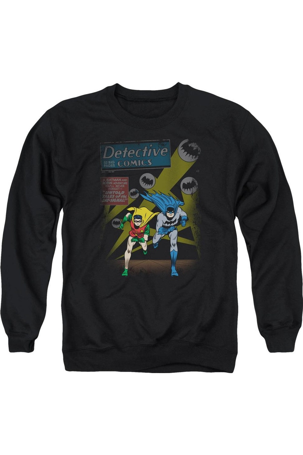 

Толстовка Batman Dynamic Duo для взрослых с круглым вырезом Gildan, черный