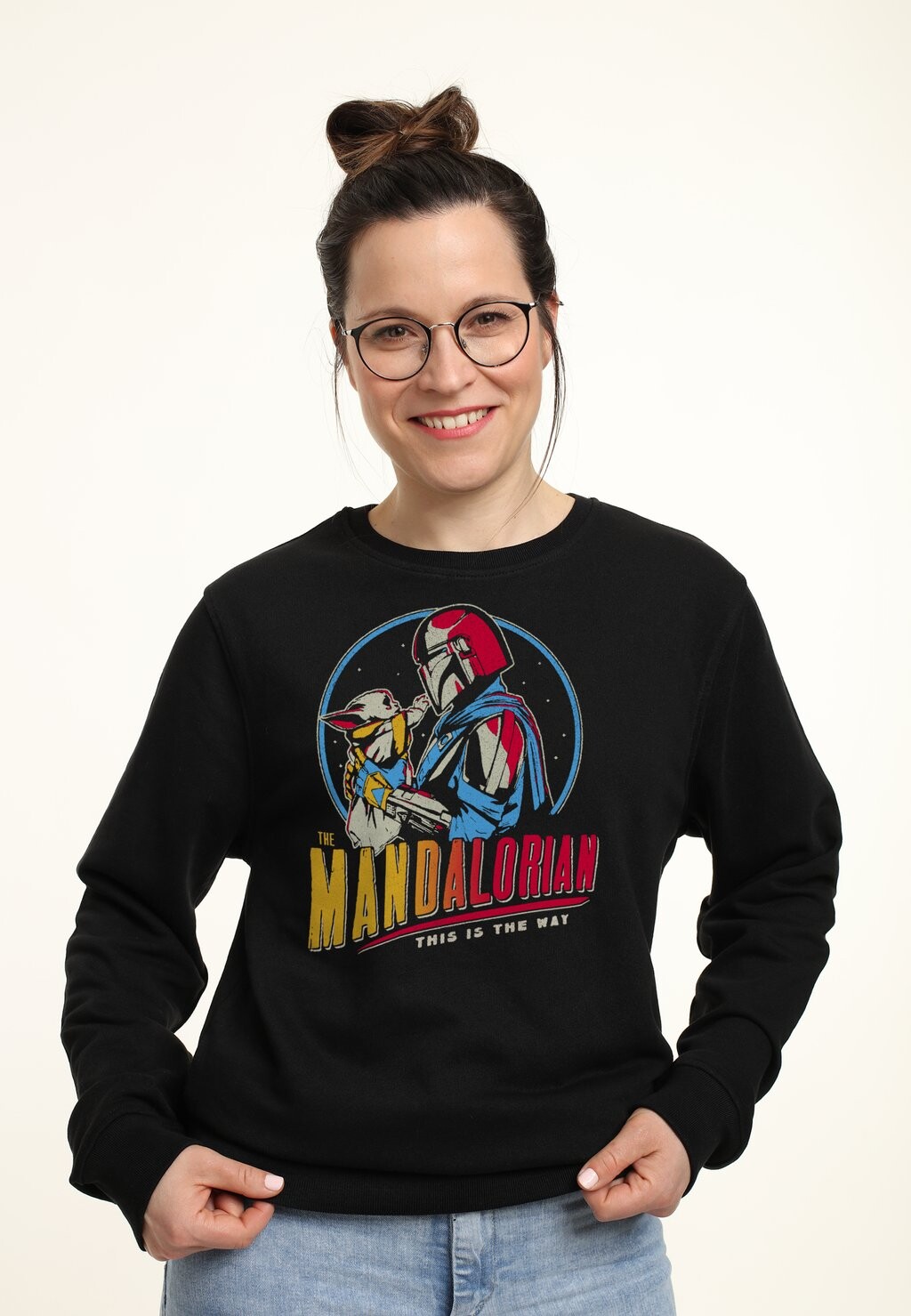 

Толстовка STAR WARS MANDALORIAN DARK RAINBOW Star Wars, черный