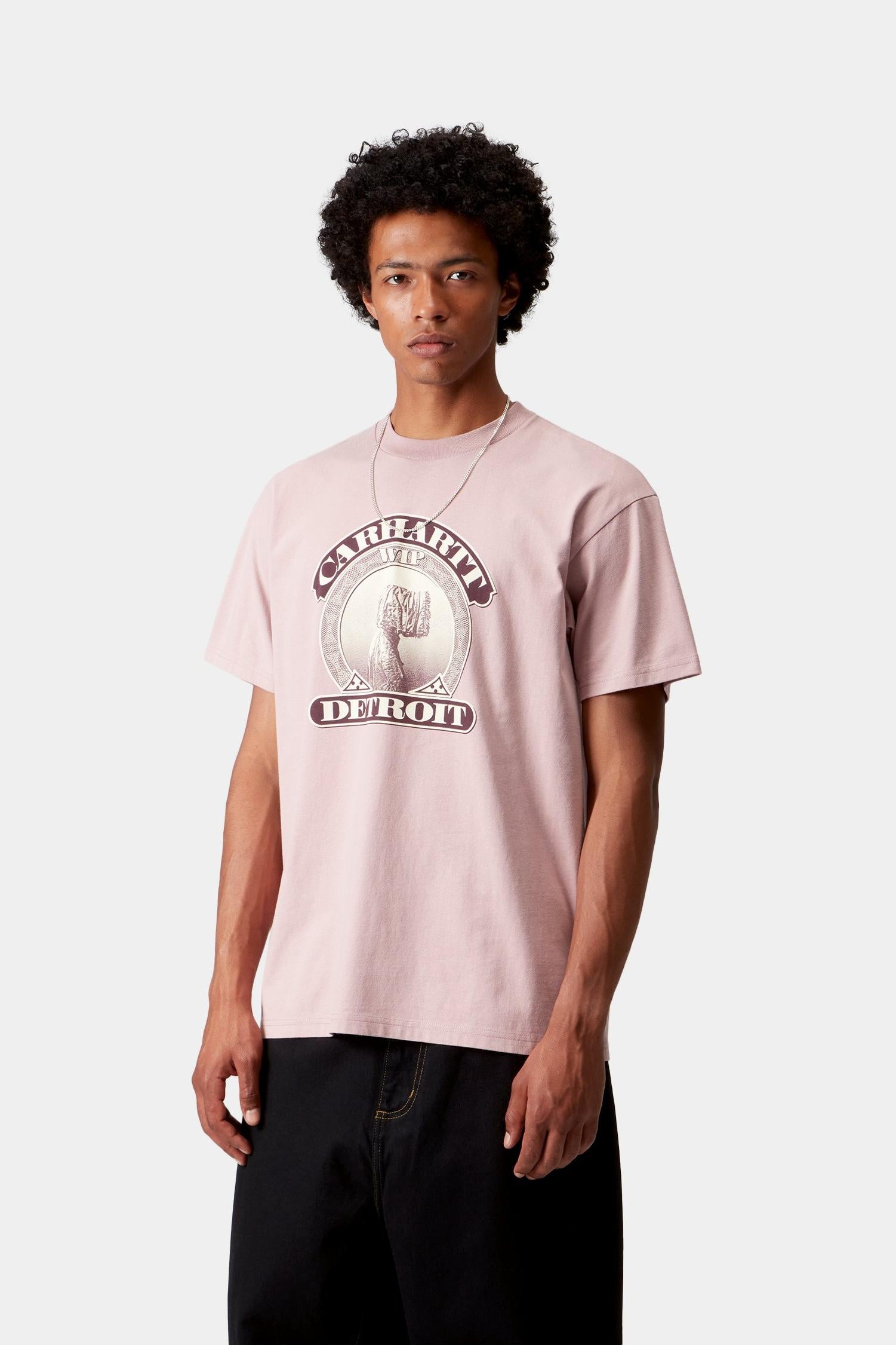 

Футболка Cold World Carhartt, розовый