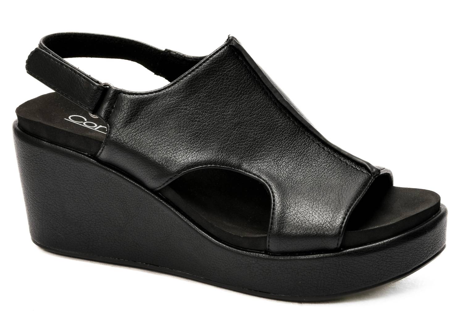 Женские босоножки Carley на платформе черные Corkys Footwear