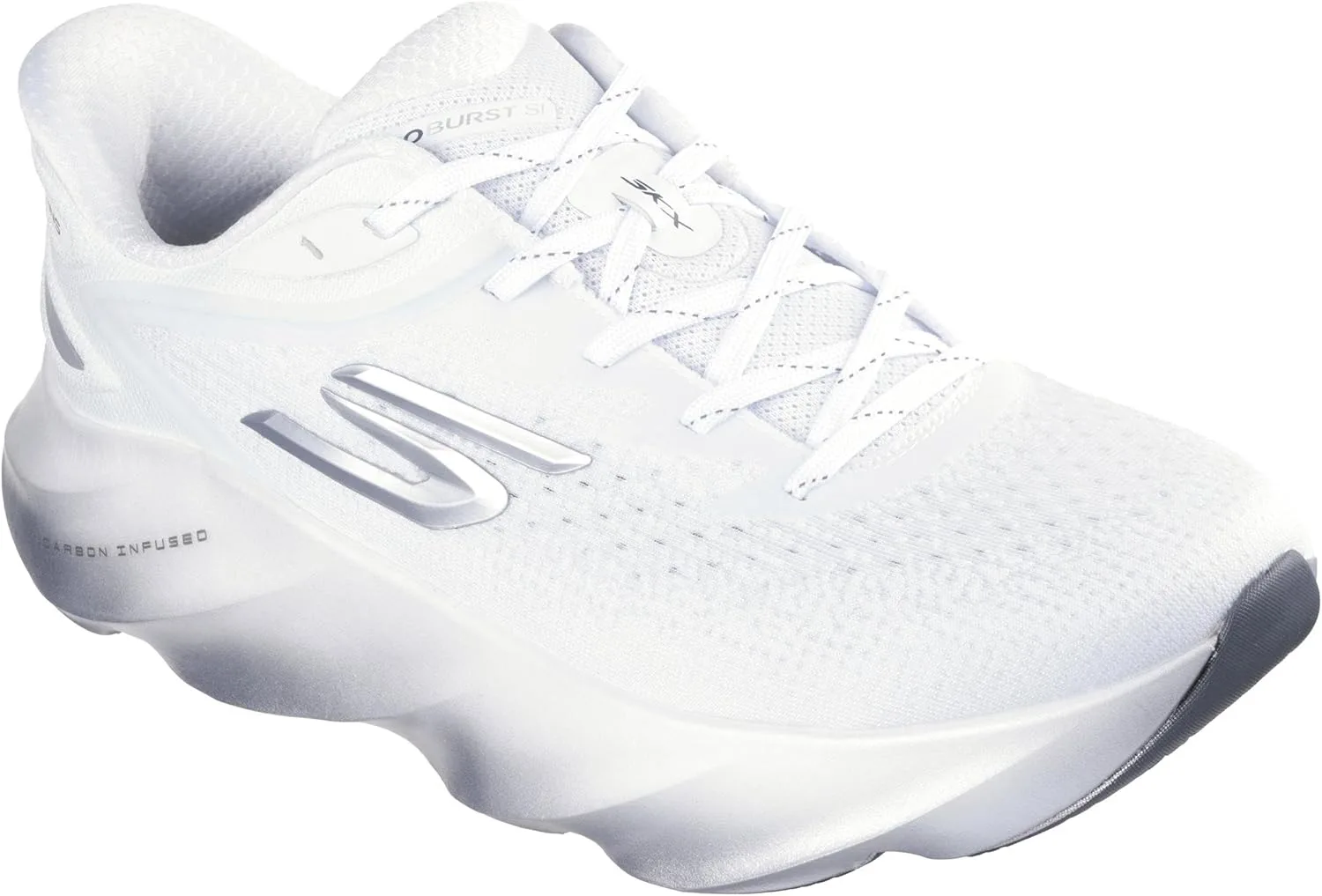 Мужские кроссовки Skechers Aero Burst Hands Free без шнурков, белый
