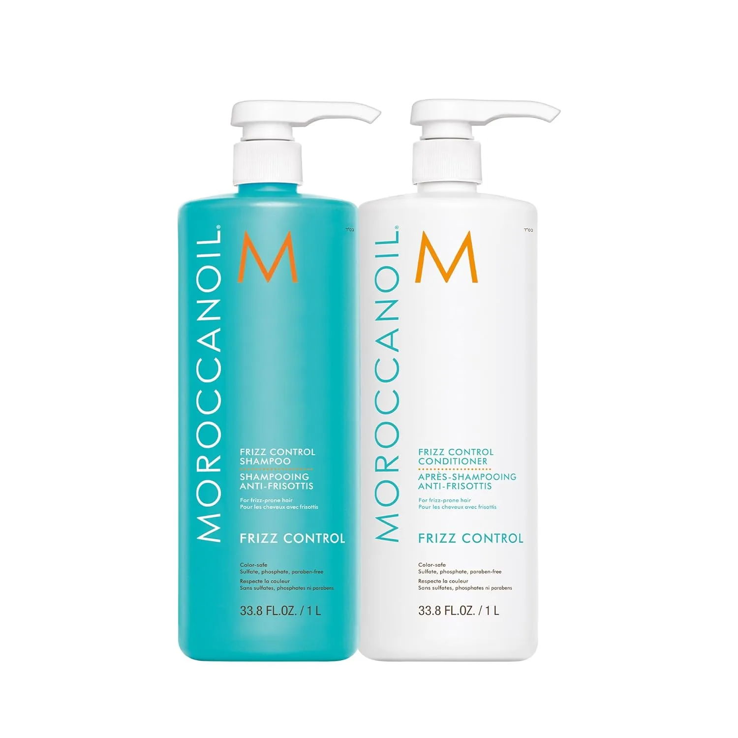 Набор шампуня и кондиционера Moroccanoil Frizz Control 1000 мл
