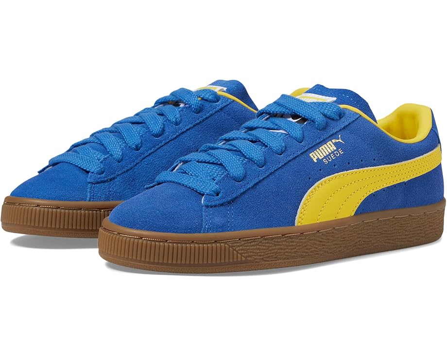 

Кроссовки PUMA Kids Puma Kids Suede Terrace Sneakers, цвет Cobalt Glaze/Pelé Yellow