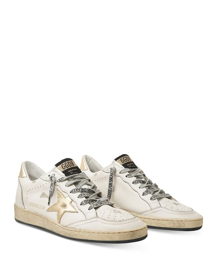 

Женские низкие кроссовки Ball Star Golden Goose