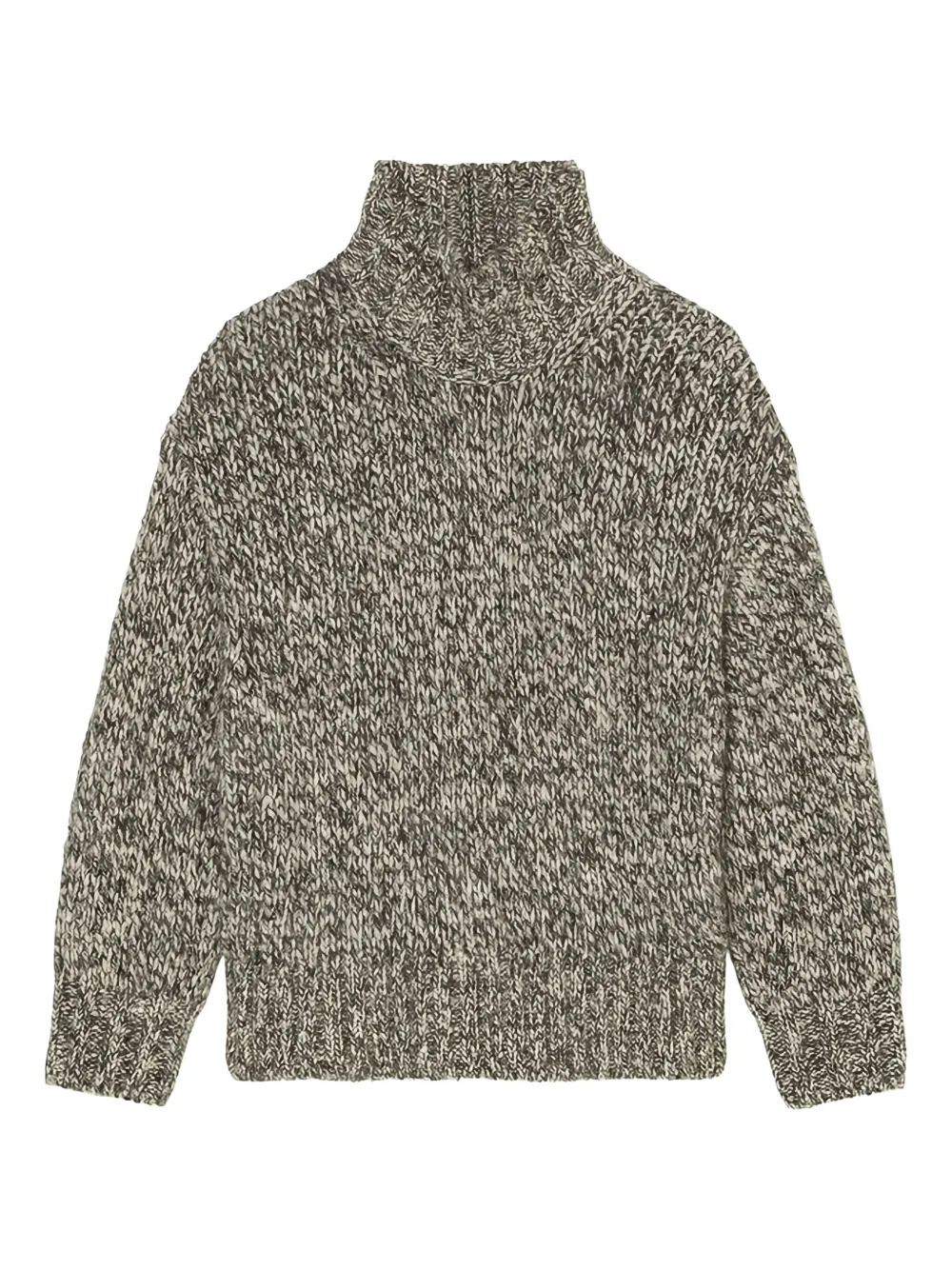 

Фактурный свитер с высоким воротником Marc O'Polo, черный