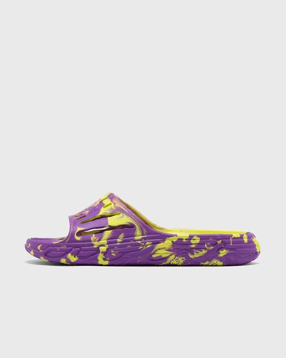 

Сандалии Puma Mb.03 Slide, цвет safety yellow-purple glimmer