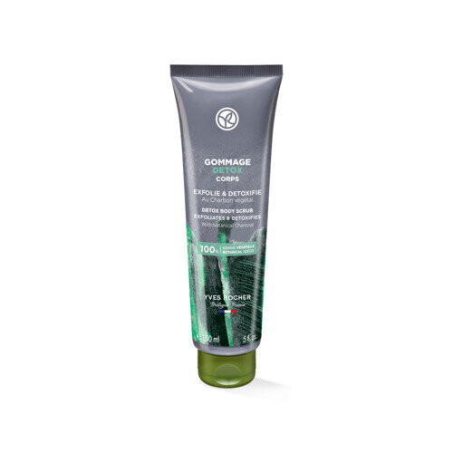 

Детоксицирующий скраб для тела с растительным углем, Yves Rocher