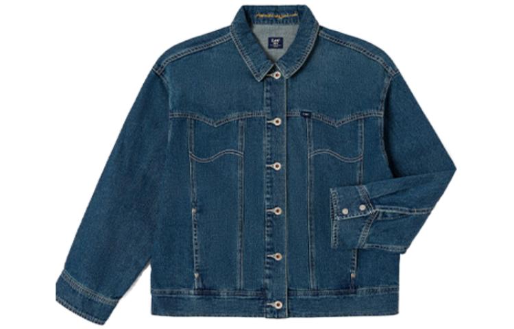 

Lee Джинсовая куртка женская средняя синяя, Medium Blue