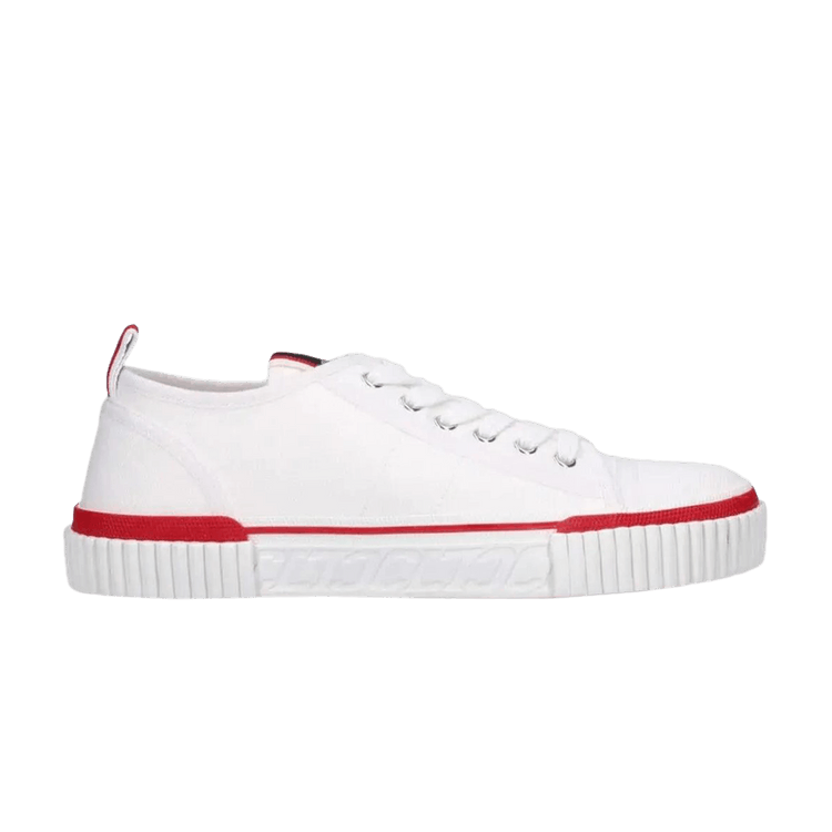 

Кроссовки Christian Louboutin Pedro Junior Flat 'White Red', белый