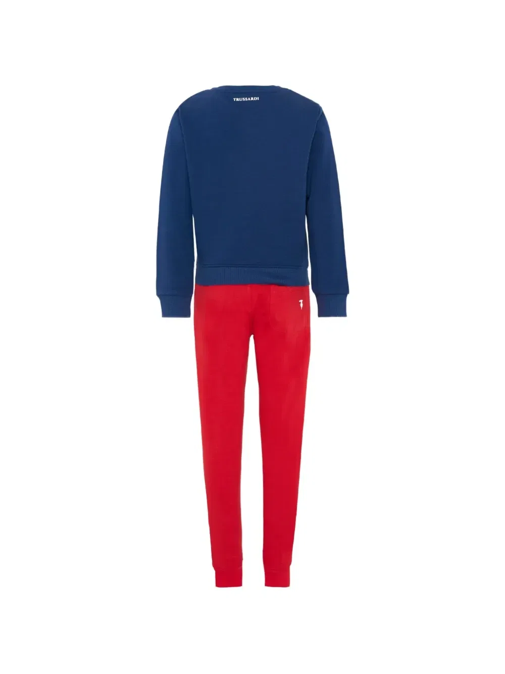 Спортивный костюм с логотипом Trussardi Junior, синий — фото 2