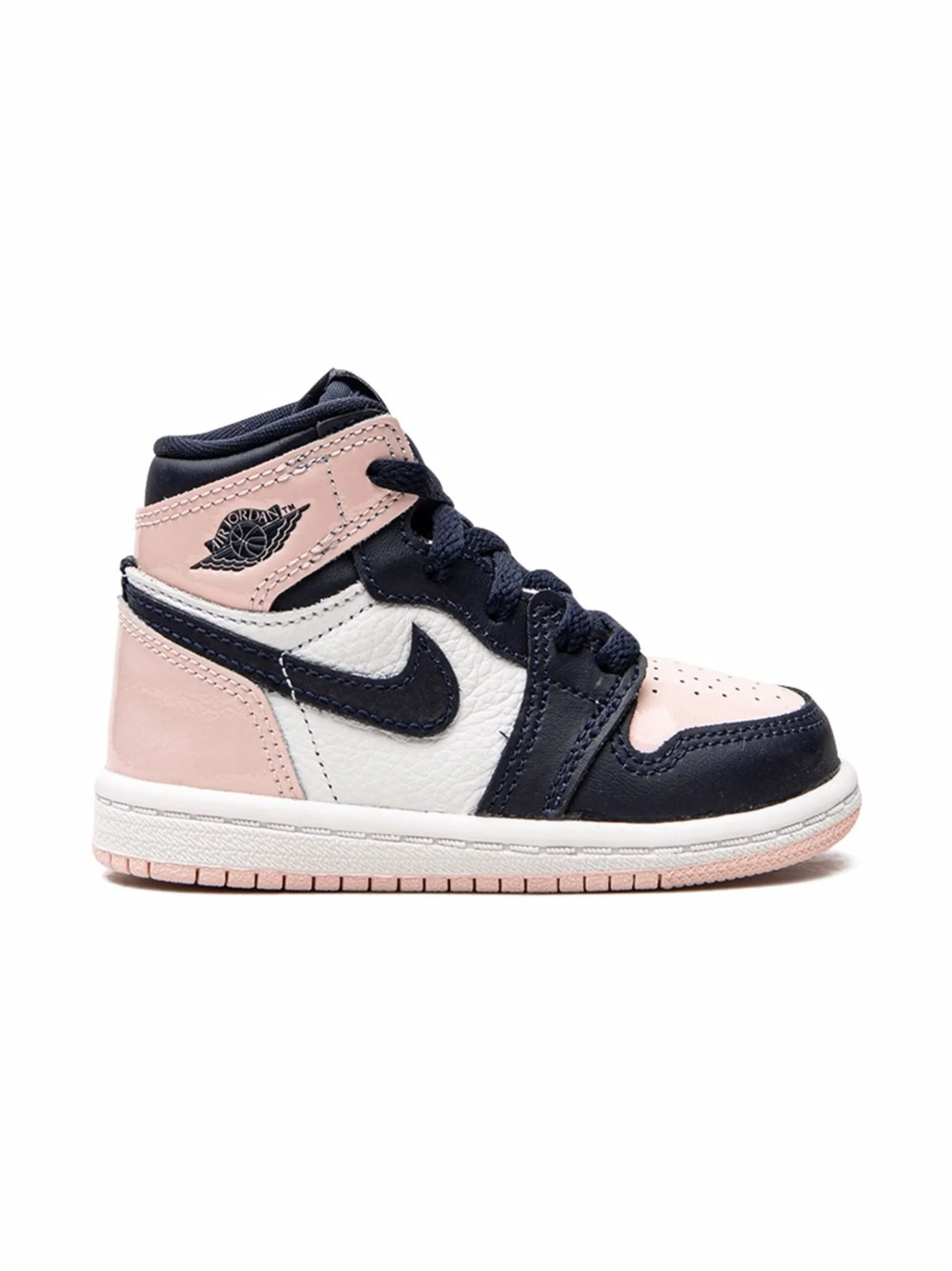 Кроссовки Air Jordan 1 Retro Bubblegum Jordan Kids, белый — фото 2