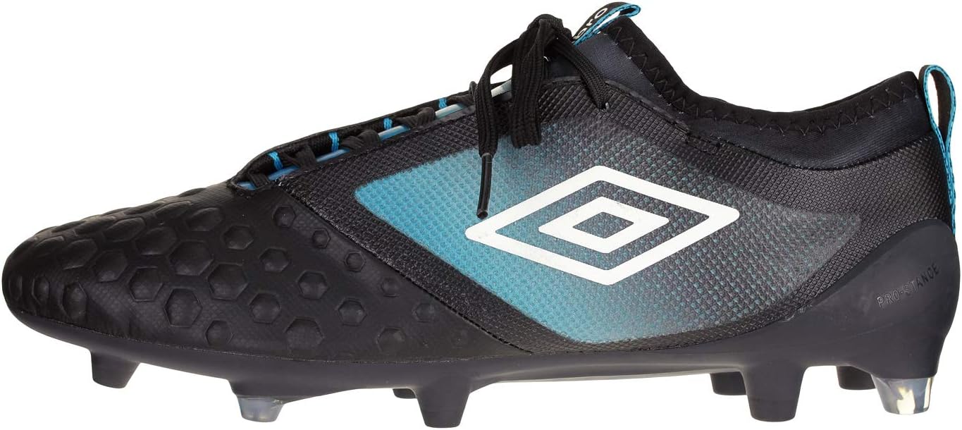 Футбольные бутсы Umbro для мужчин UX Accuro II Pro для твердого грунта, варианты цветов, черно-белый — фото 3