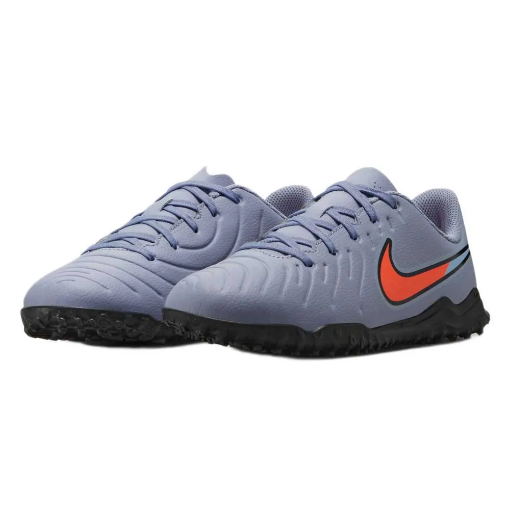 Футбольные бутсы Nike Tiempo Legend 10 Club TF, синий — фото 2