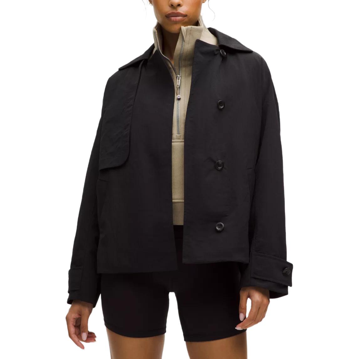 

Lululemon Тренч женский черный, Black