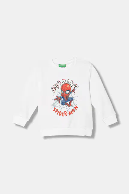 Худи детское с Marvel United Colors of Benetton, белый