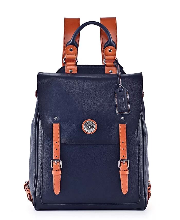 

Женский рюкзак Lawnwood из натуральной кожи OLD TREND, синий