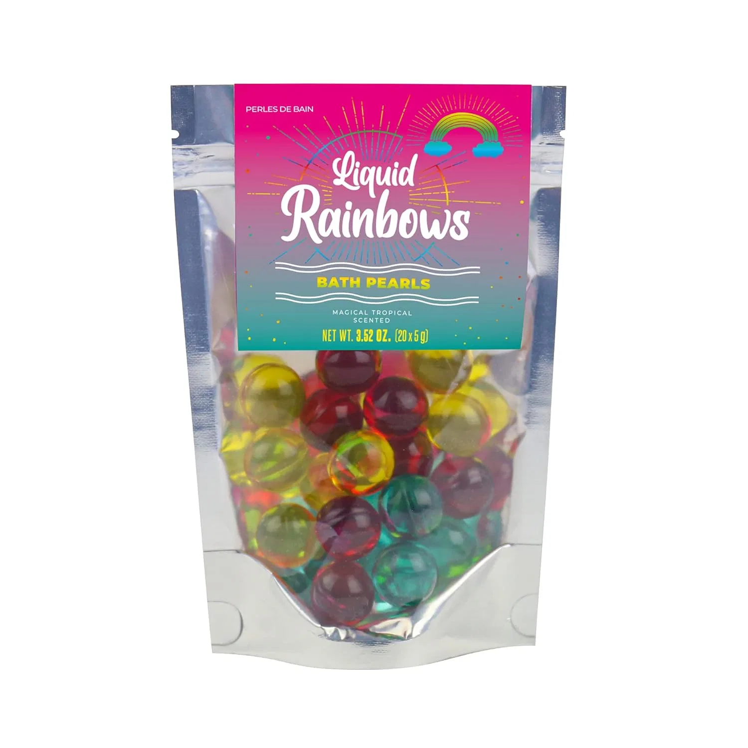 Набор бомбочек для ванны Gift Republic Liquid Spirit Rainbow, 20 шт. Gift Republic