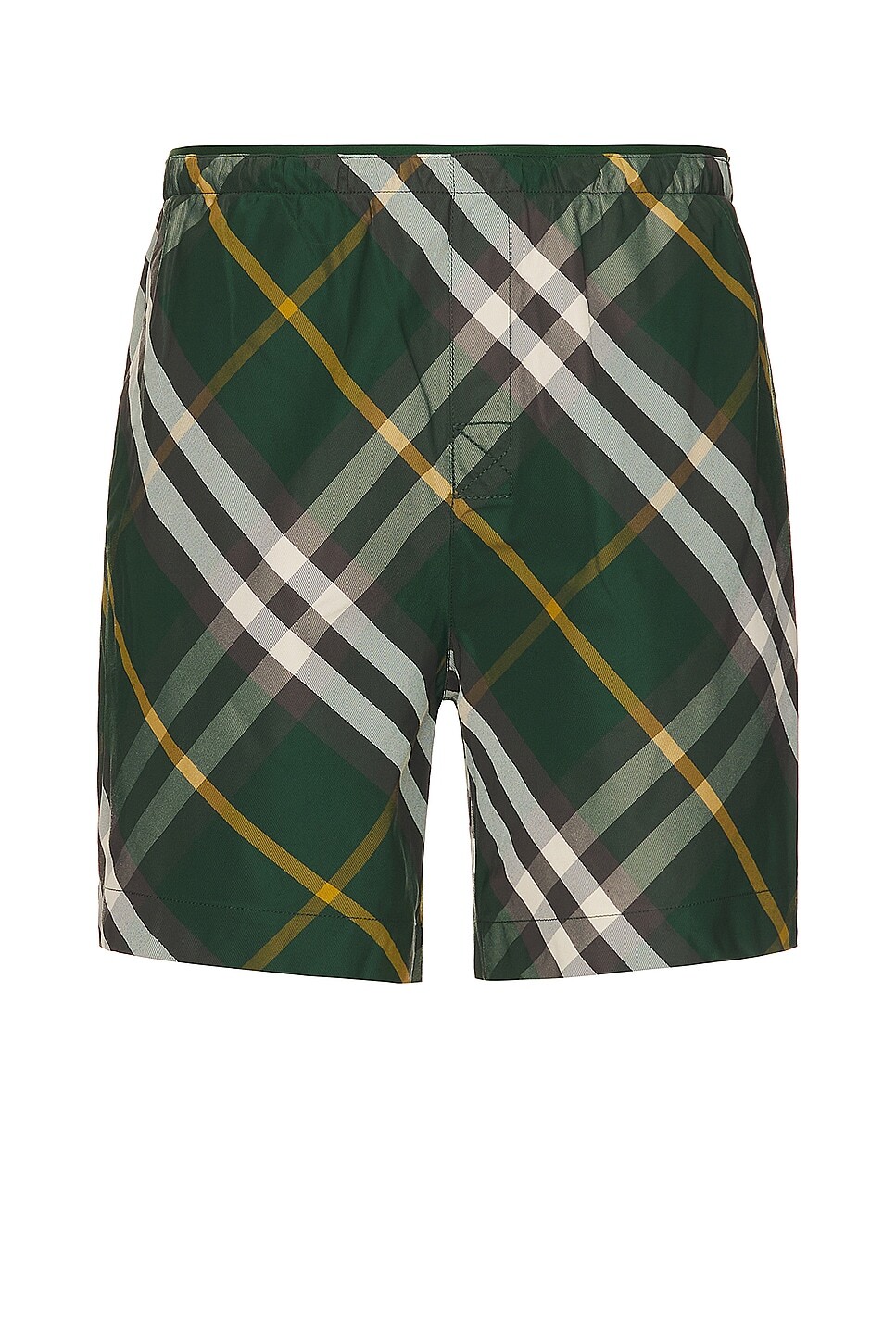 

Шорты мужские Check Pattern Short Burberry, цвет Ivy
