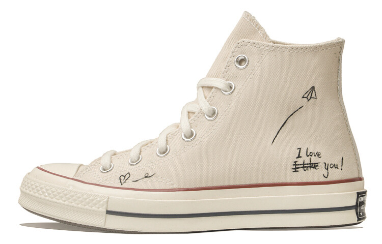 

1970-е годы. Кеды унисекс с высоким берцем, белые/черные. Converse
