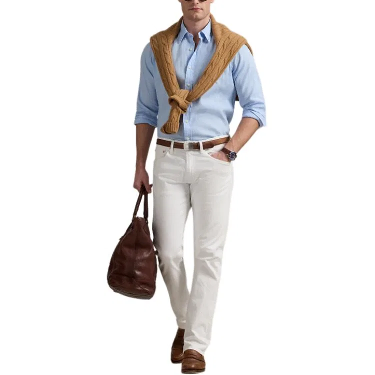 Рубашка с принтом Polo Pony Polo Ralph Lauren, Blue — фото 3