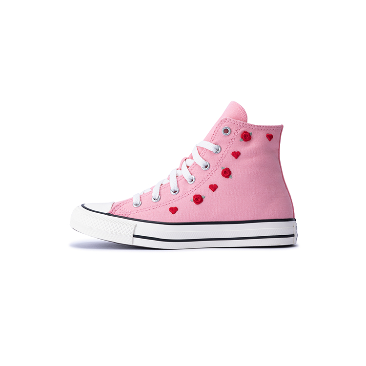 

Кроссовки Chuck Taylor All Star High Top для подростков из хлопка Converse, розовый