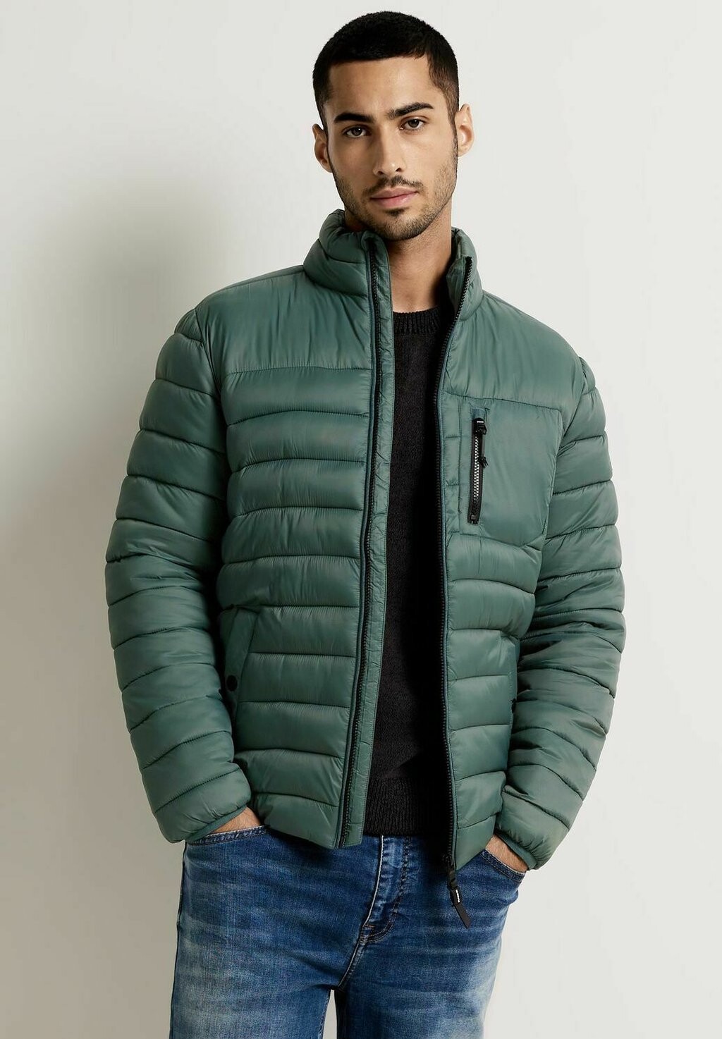 

Куртка зимняя Street One MEN, Серый, Куртка зимняя Street One MEN