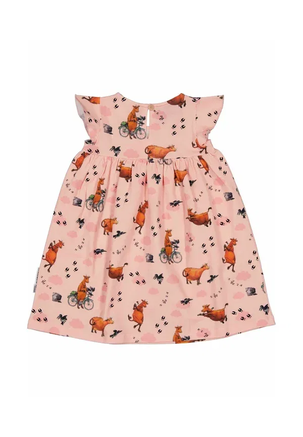 Платье Mamma mu clover jersey dress Geggamoja, розовый — фото 2