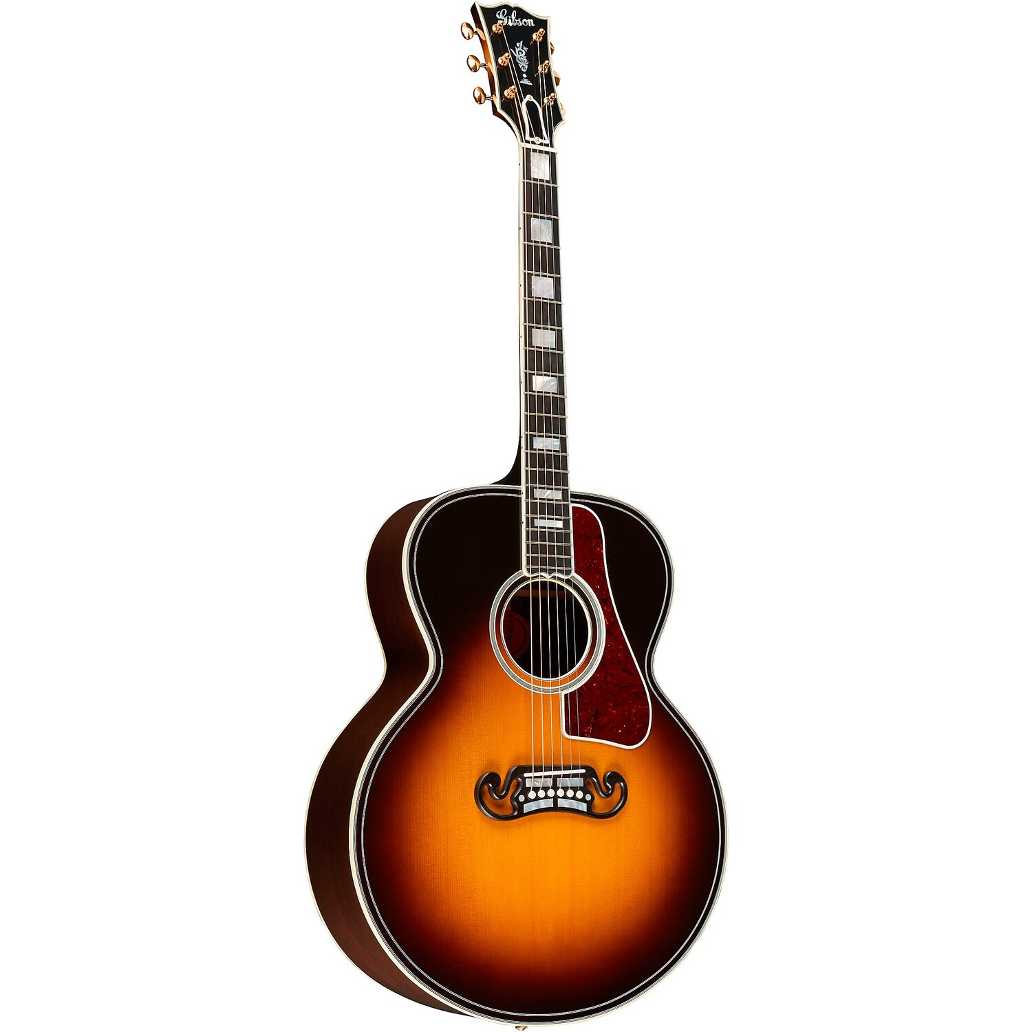 

Классическая акустическая гитара Gibson SJ-200 в стиле вестерн Vintage Sunburst Vintage Sunburst