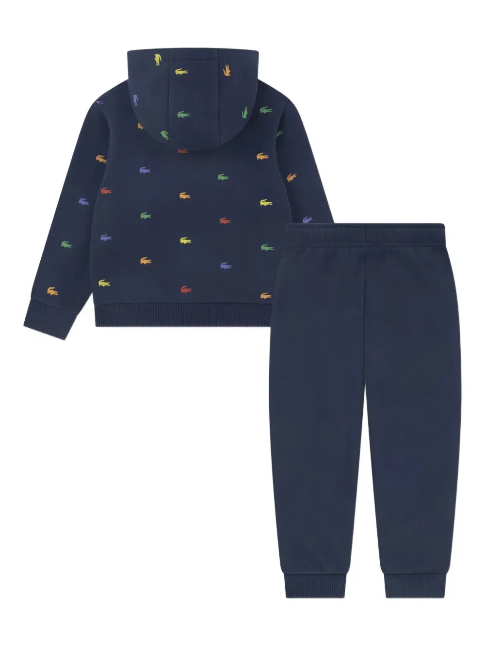 Спортивный костюм с капюшоном и логотипом Lacoste Kids, синий — фото 2