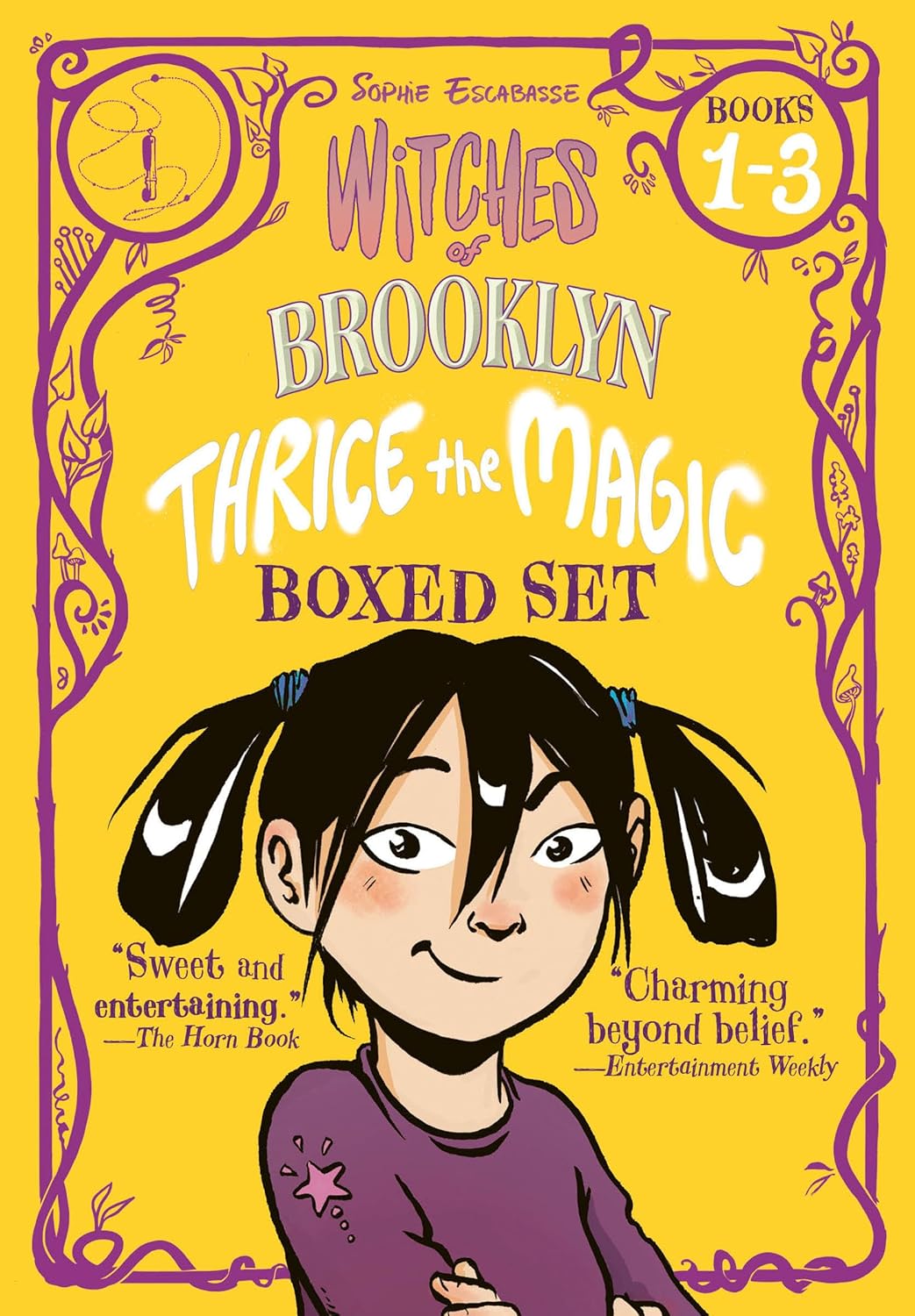 

Witches of Brooklyn: Thrice the Magic Boxed Set (Books 1-3): Witches of Brooklyn, What the Hex!, S'More Magic (A Graphic Novel Boxed Set) (Random House Graphic)