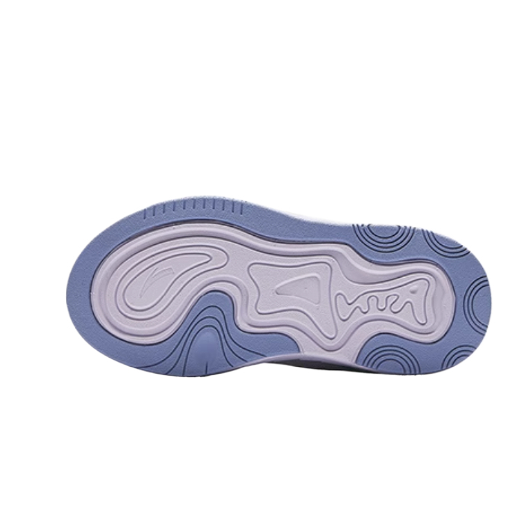 Antakids Детские скейтбординговые кроссовки Anta White/Misty Purple/Silk Turquoise для детей от 3 до 7 лет — фото 3