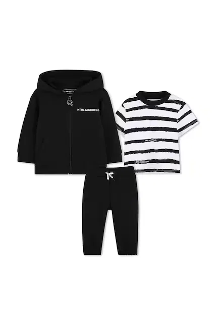 Детский спортивный костюм Karl Lagerfeld, черный