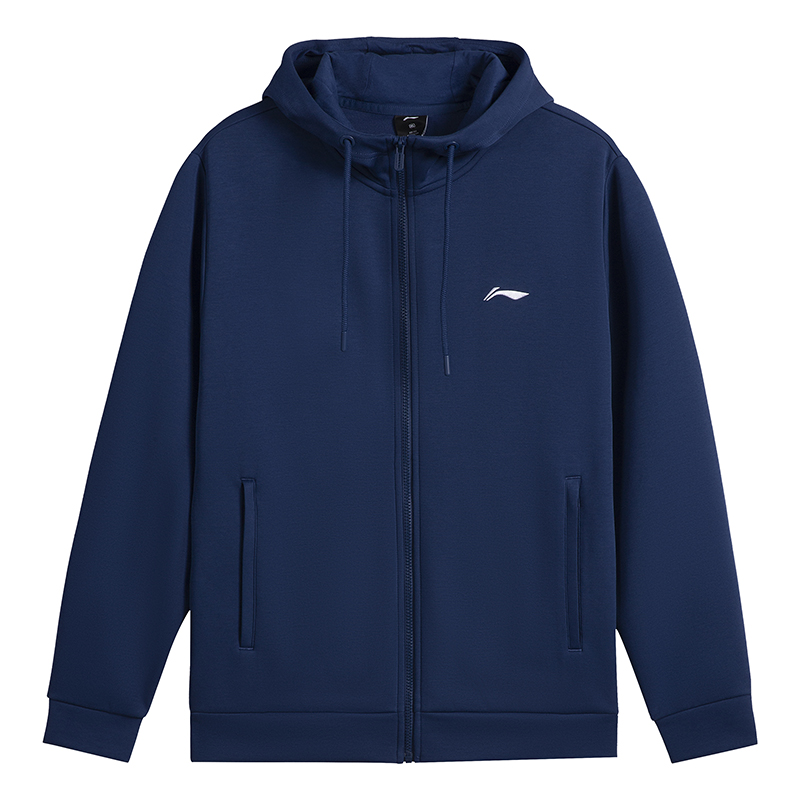 

Мужская толстовка Li Ning, темно-синяя, с капюшоном, размер S, стандартный