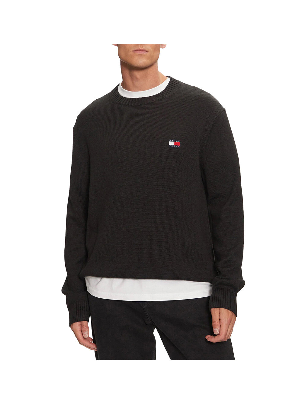 

Черная мужская рубашка Tommy Jeans
