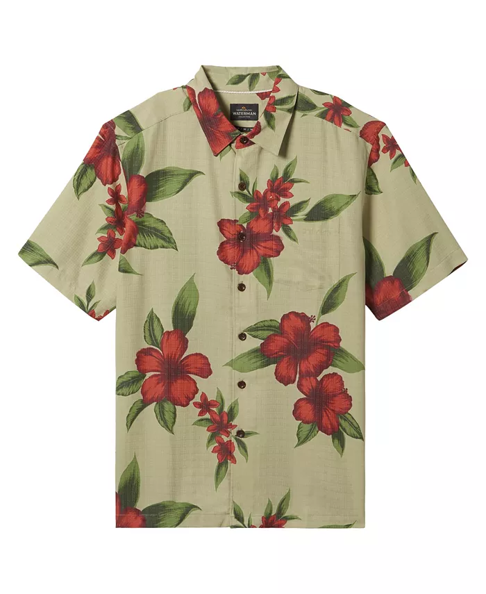 

Quiksilver Мужская рубашка с коротким рукавом Outer Reef Quiksilver Waterman, серый