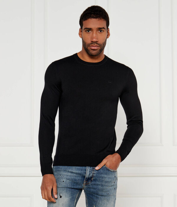 

Шерстяной свитер Regular fit Michael Kors, черный
