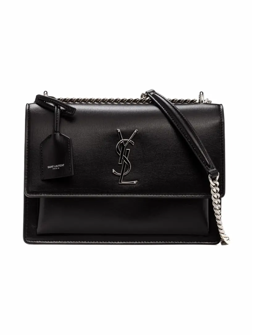 

Сумка через плечо Sunset Saint Laurent, черный