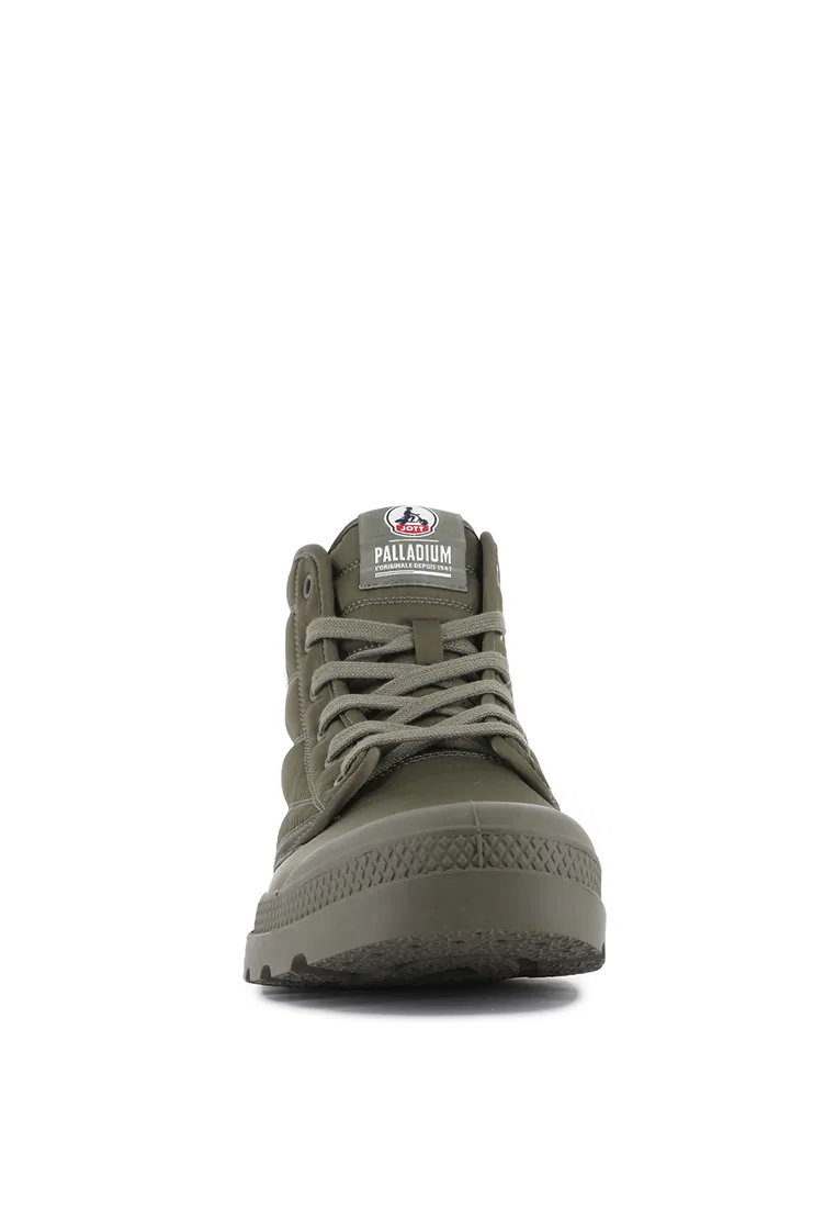 Кроссовки высокие, модель PAMPA HI DARE RHONA, UNISEX Palladium, зеленый — фото 4