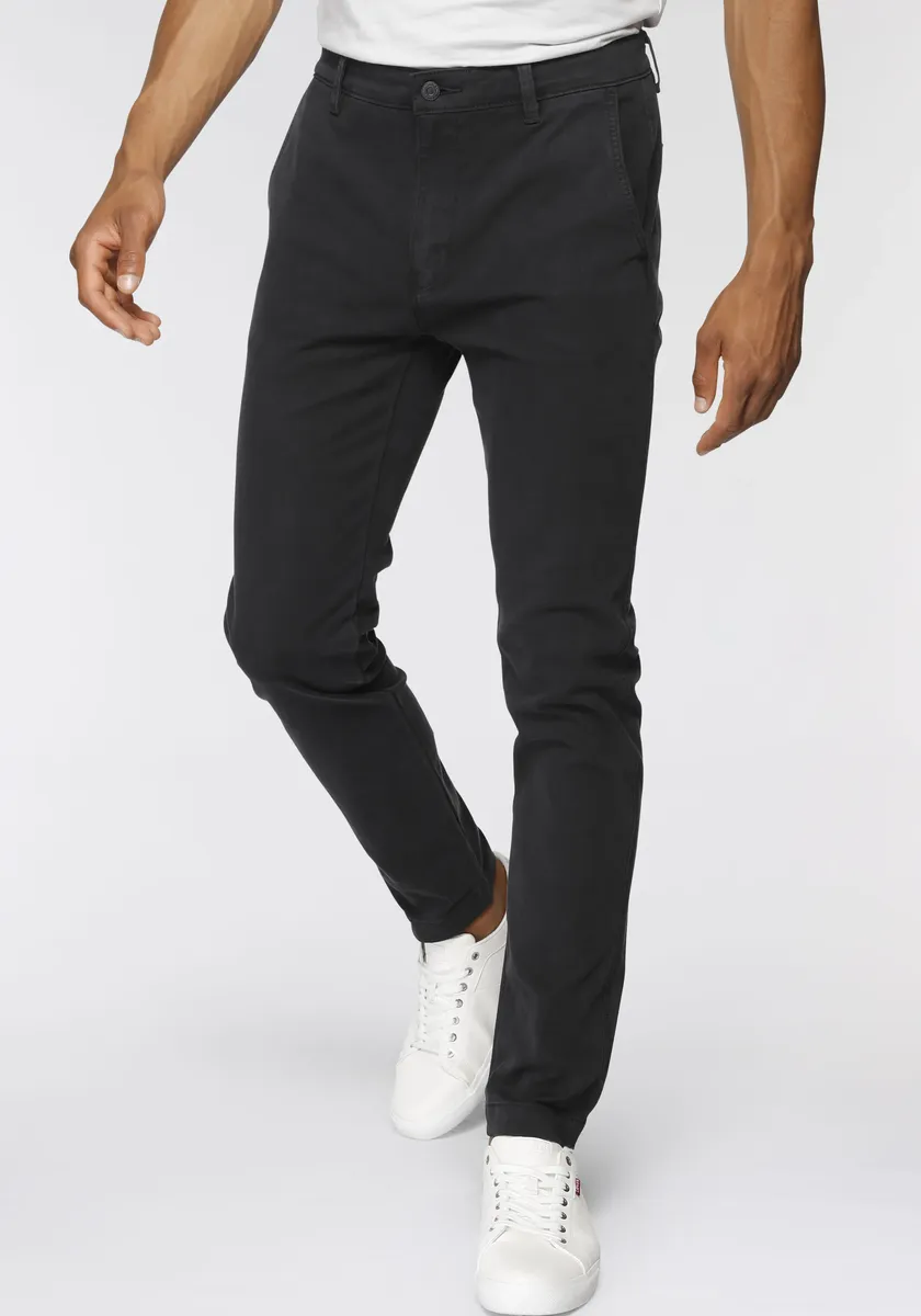 

Брюки-чиносы Levi's "LE XX CHINO SLIM TAPER" с логотипом бренда, цвет Shady Black3