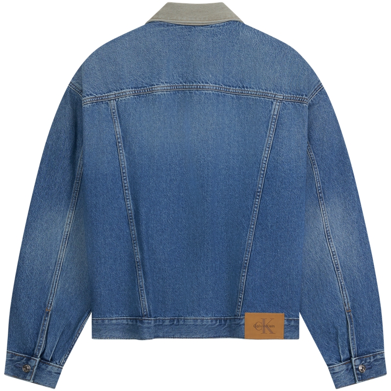 Джинсовая куртка мужская Calvin Klein, rg8-denim светло-синий — фото 3