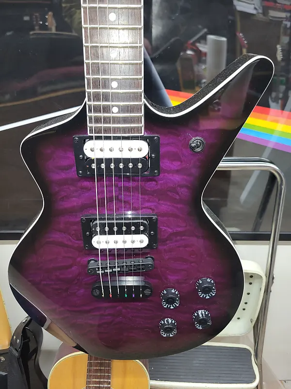 

Электрогитара Dean CADI X QUILT MAPLE TRANS PURPLE
