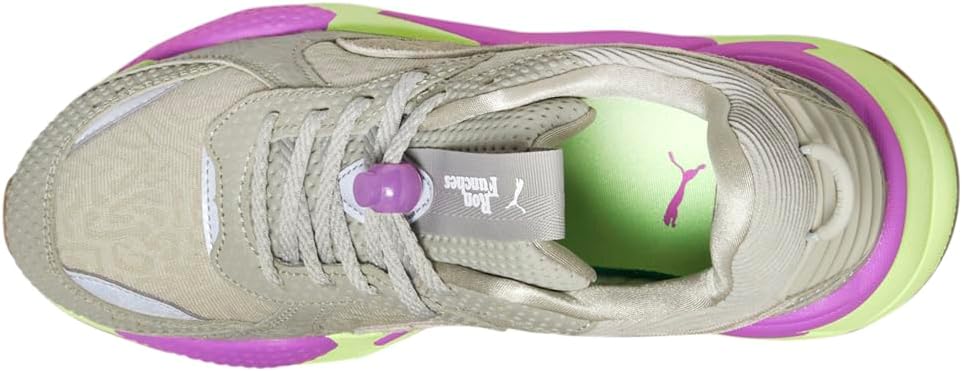 Мужские кроссовки PUMA Ron Funches X Rs-X на шнуровке, повседневные - бежевые — фото 4