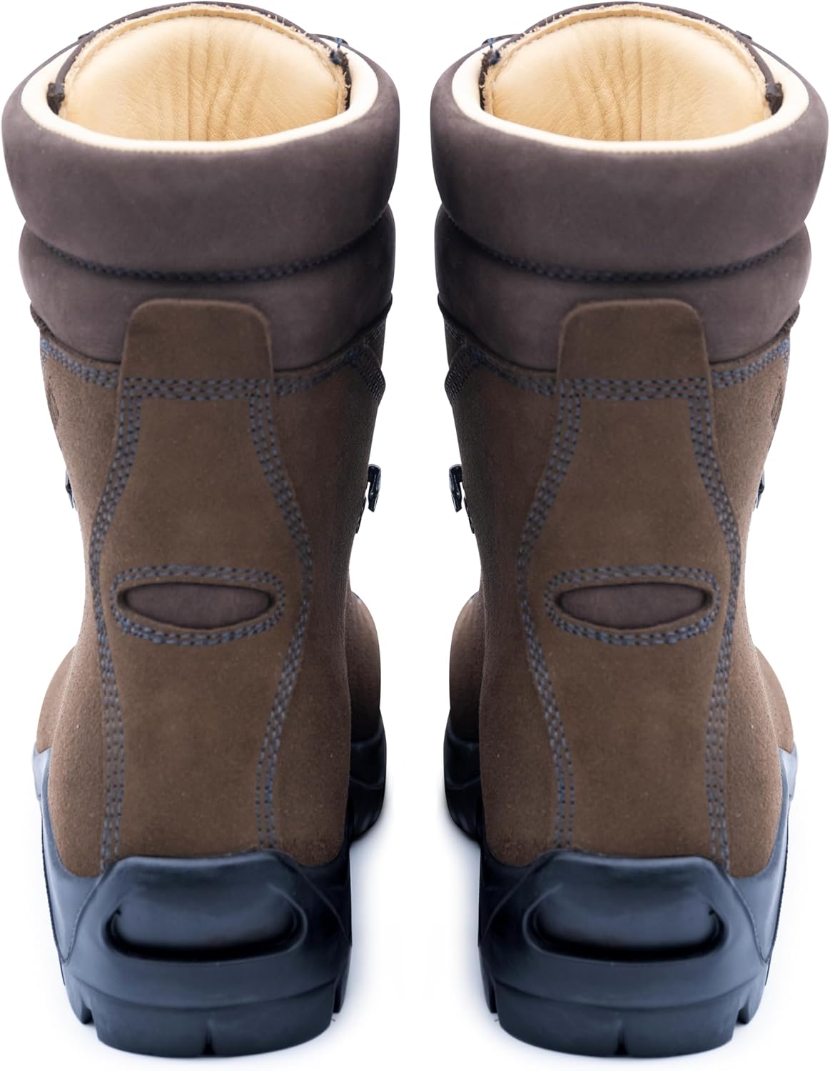 Ботинки Drew's Boots Fire Hiker для лесных пожарных - прочные полностью кожаные ботинки для пожарных для комфорта, поддержки и безопасности - термостойкая рабочая обувь для мужчин, коричневый — фото 3